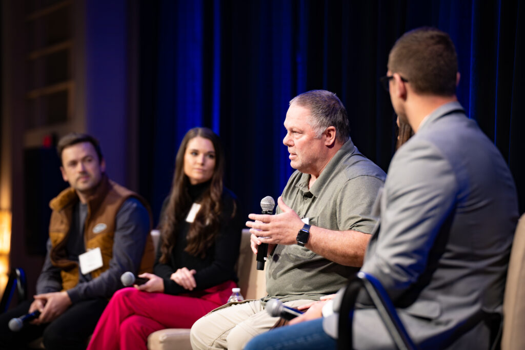 Chad Johnson talking at Tech Nebraska Summit